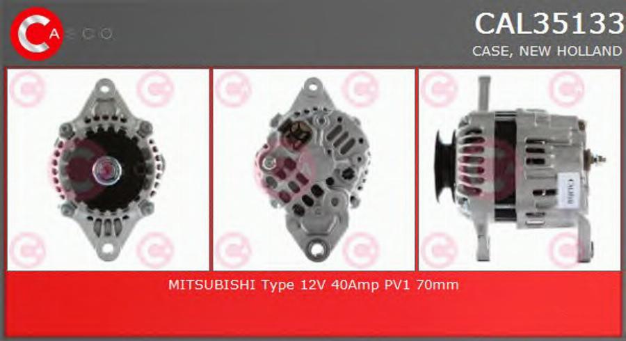 Casco CAL35133 - Alternator www.autospares.lv