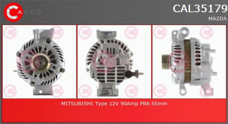 Casco CAL35179 - Генератор www.autospares.lv