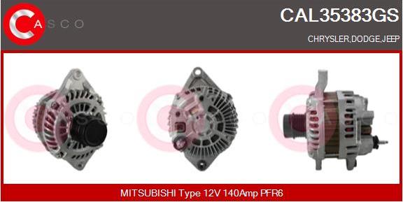 Casco CAL35383GS - Генератор www.autospares.lv