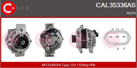 Casco CAL35336AS - Alternator www.autospares.lv