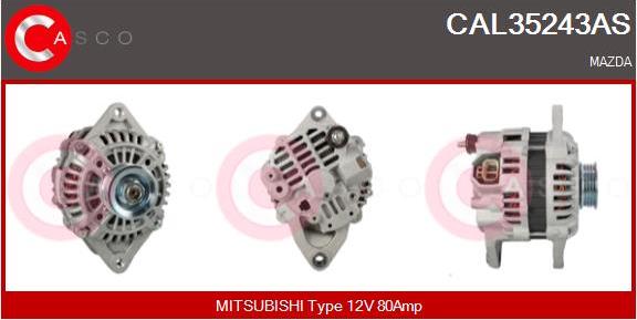 Casco CAL35243AS - Ģenerators autospares.lv