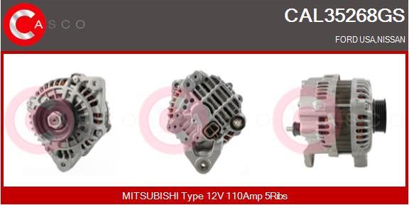 Casco CAL35268GS - Ģenerators www.autospares.lv