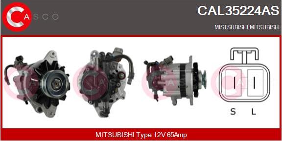 Casco CAL35224AS - Ģenerators autospares.lv