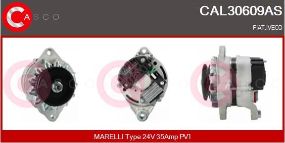 Casco CAL30609AS - Ģenerators autospares.lv