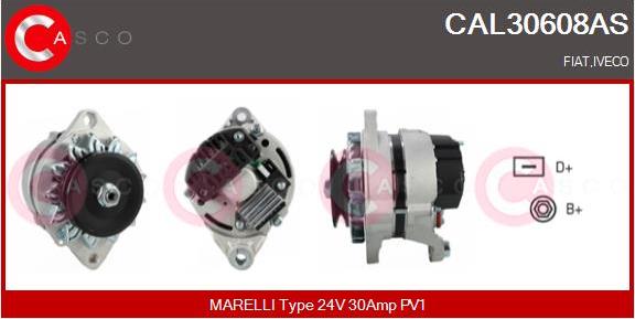 Casco CAL30608AS - Alternator www.autospares.lv