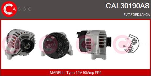 Casco CAL30190AS - Ģenerators autospares.lv