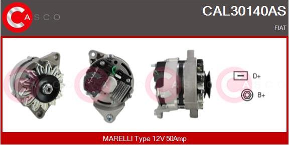 Casco CAL30140AS - Alternator www.autospares.lv