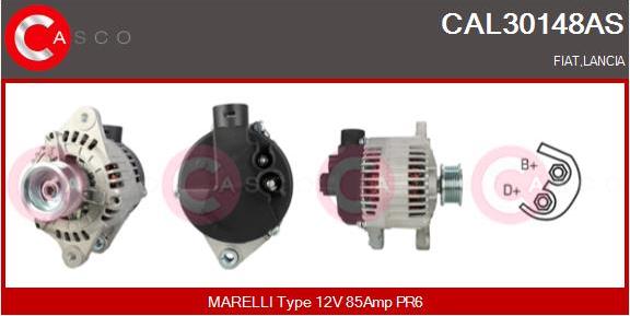 Casco CAL30148AS - Alternator www.autospares.lv