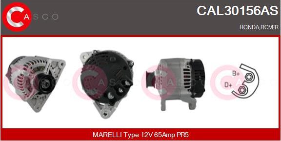 Casco CAL30156AS - Ģenerators autospares.lv