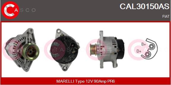 Casco CAL30150AS - Ģenerators autospares.lv