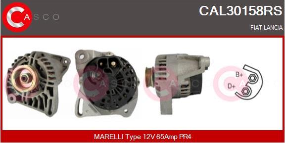 Casco CAL30158RS - Ģenerators autospares.lv