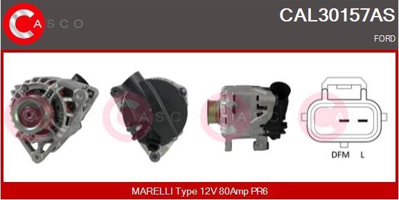 Casco CAL30157AS - Генератор www.autospares.lv