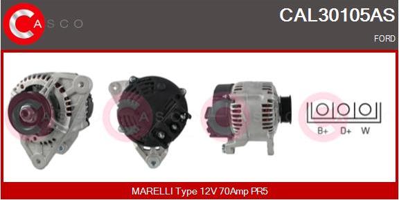 Casco CAL30105AS - Ģenerators autospares.lv