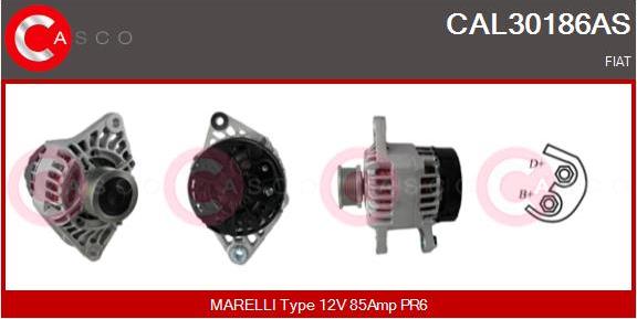 Casco CAL30186AS - Ģenerators autospares.lv