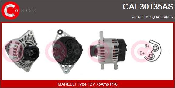 Casco CAL30135AS - Ģenerators autospares.lv