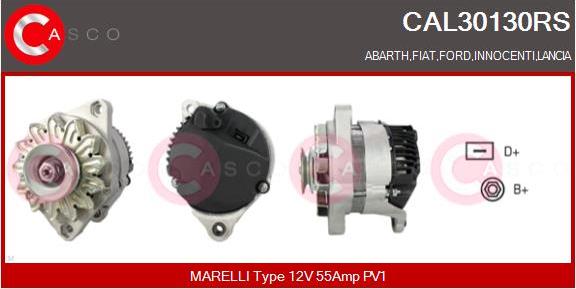 Casco CAL30130RS - Alternator www.autospares.lv