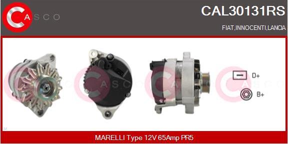 Casco CAL30131RS - Alternator www.autospares.lv