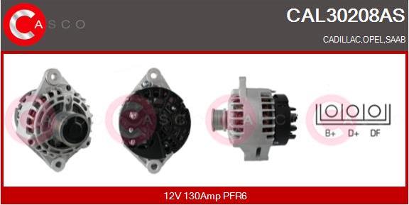 Casco CAL30208AS - Ģenerators autospares.lv