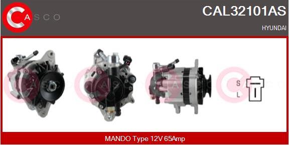 Casco CAL32101AS - Ģenerators autospares.lv