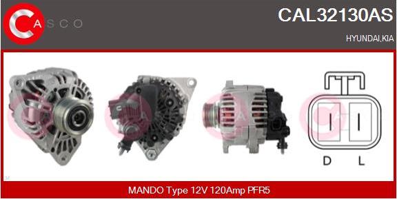 Casco CAL32130AS - Alternator www.autospares.lv