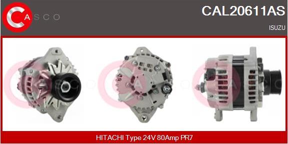 Casco CAL20611AS - Ģenerators autospares.lv