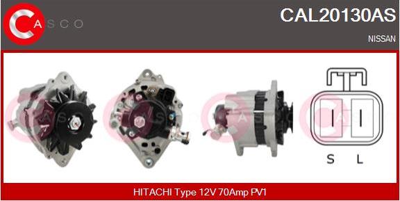 Casco CAL20130AS - Alternator www.autospares.lv