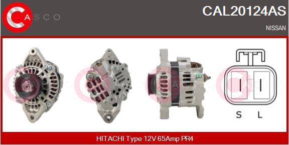 Casco CAL20124AS - Alternator www.autospares.lv