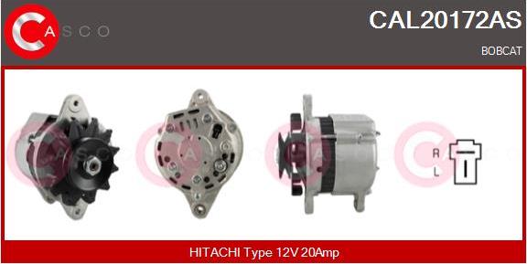 Casco CAL20172AS - Alternator www.autospares.lv