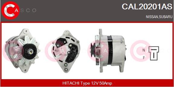 Casco CAL20201AS - Alternator www.autospares.lv