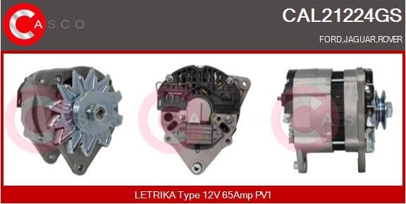 Casco CAL21224GS - Alternator www.autospares.lv