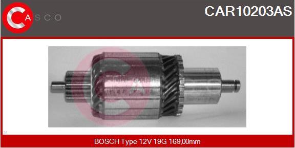 Casco CAR10203AS - Armature, starter www.autospares.lv