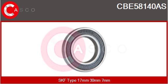 Casco CBE58140AS - Bearing www.autospares.lv