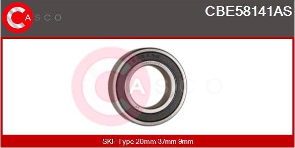 Casco CBE58141AS - Bearing www.autospares.lv