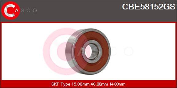 Casco CBE58152GS - Bearing www.autospares.lv