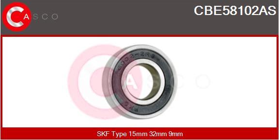 Casco CBE58102AS - Bearing www.autospares.lv