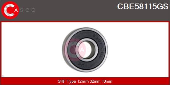 Casco CBE58115GS - Bearing www.autospares.lv