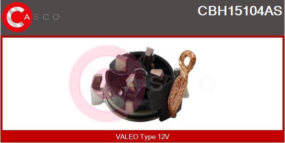 Casco CBH15104AS - Кронштейн, угольная щетка www.autospares.lv