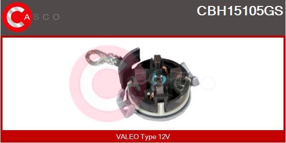 Casco CBH15105GS - Кронштейн, угольная щетка www.autospares.lv