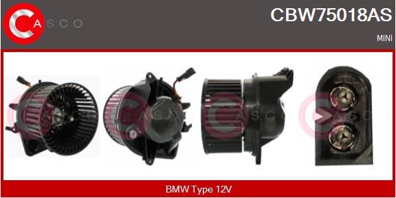 Casco CBW75018AS - Salona ventilators www.autospares.lv