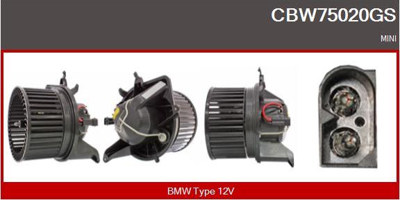 Casco CBW75020GS - Salona ventilators www.autospares.lv