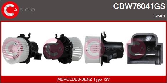 Casco CBW76041GS - Salona ventilators autospares.lv