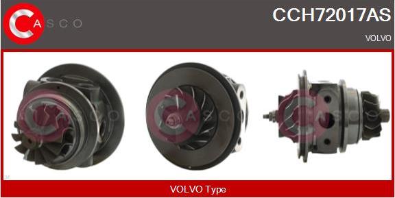 Casco CCH72017AS - Картридж турбины, группа корпуса компрессора www.autospares.lv