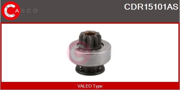 Casco CDR15101AS - Pinion, bendix, starter www.autospares.lv