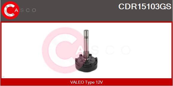 Casco CDR15103GS - Pinion, bendix, starter www.autospares.lv