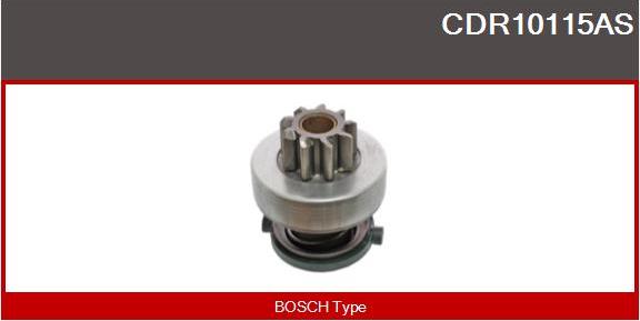 Casco CDR10115AS - Pinion, bendix, starter www.autospares.lv