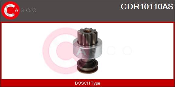 Casco CDR10110AS - Pinion, bendix, starter www.autospares.lv