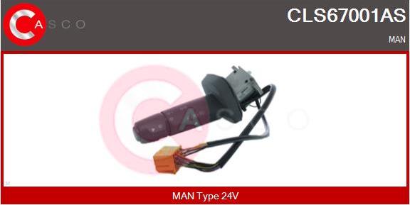 Casco CLS67001AS - Steering Column Switch www.autospares.lv