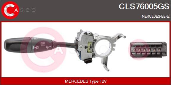 Casco CLS76005GS - Steering Column Switch www.autospares.lv