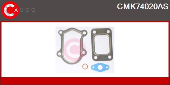 Casco CMK74020AS - Montāžas komplekts, Kompresors www.autospares.lv