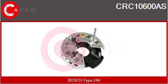 Casco CRC10600AS - Выпрямитель, диодный мост, генератор www.autospares.lv